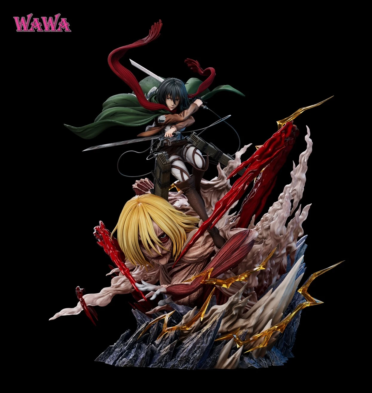 [預購]wawa 進擊的巨人 米卡莎·阿卡曼