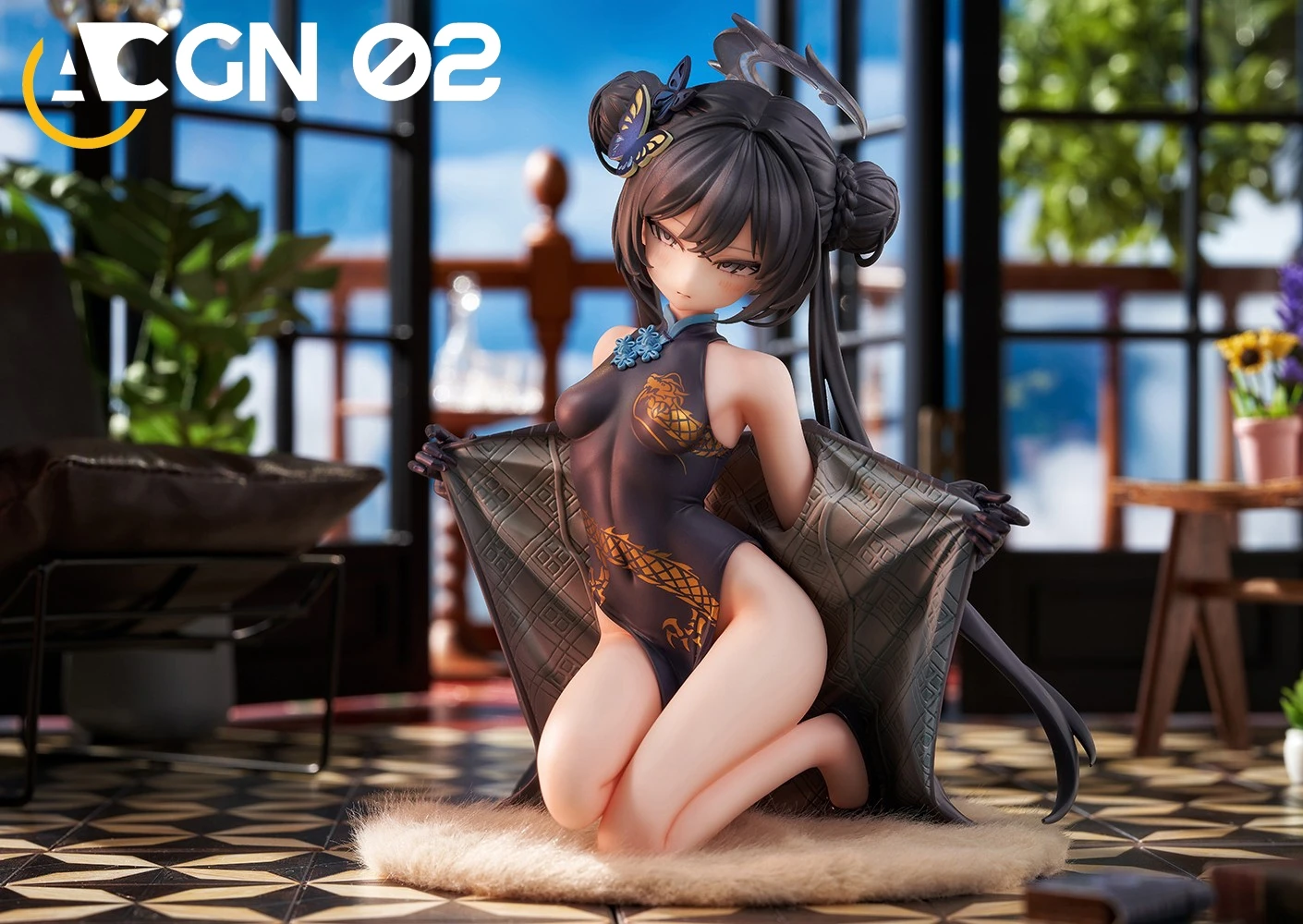[預購]ACGN 02 蔚藍檔案 龍華妃咲(外套旗袍&兔女郎）