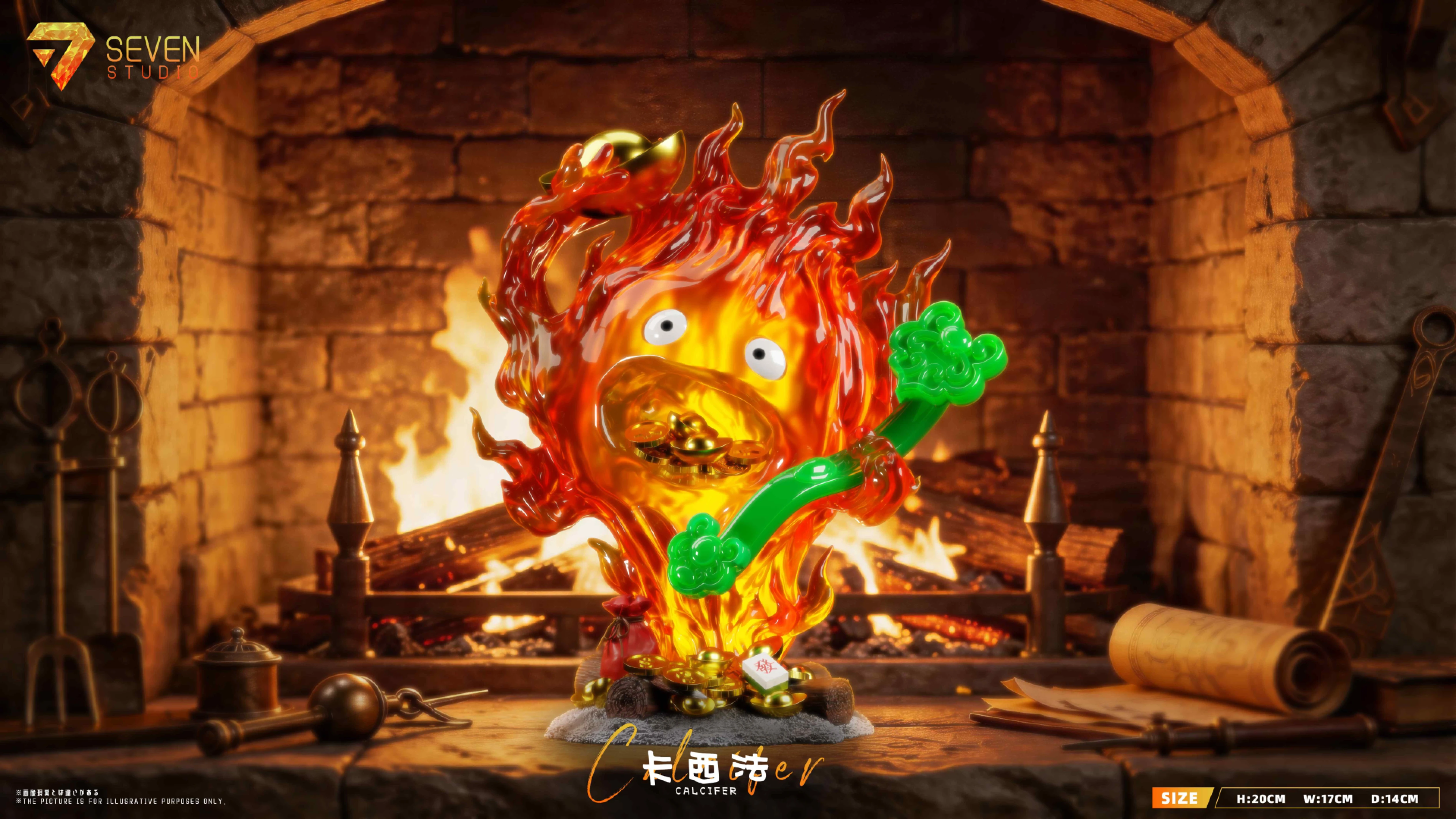 [預購]seven  吉卜力 招財如意卡西法