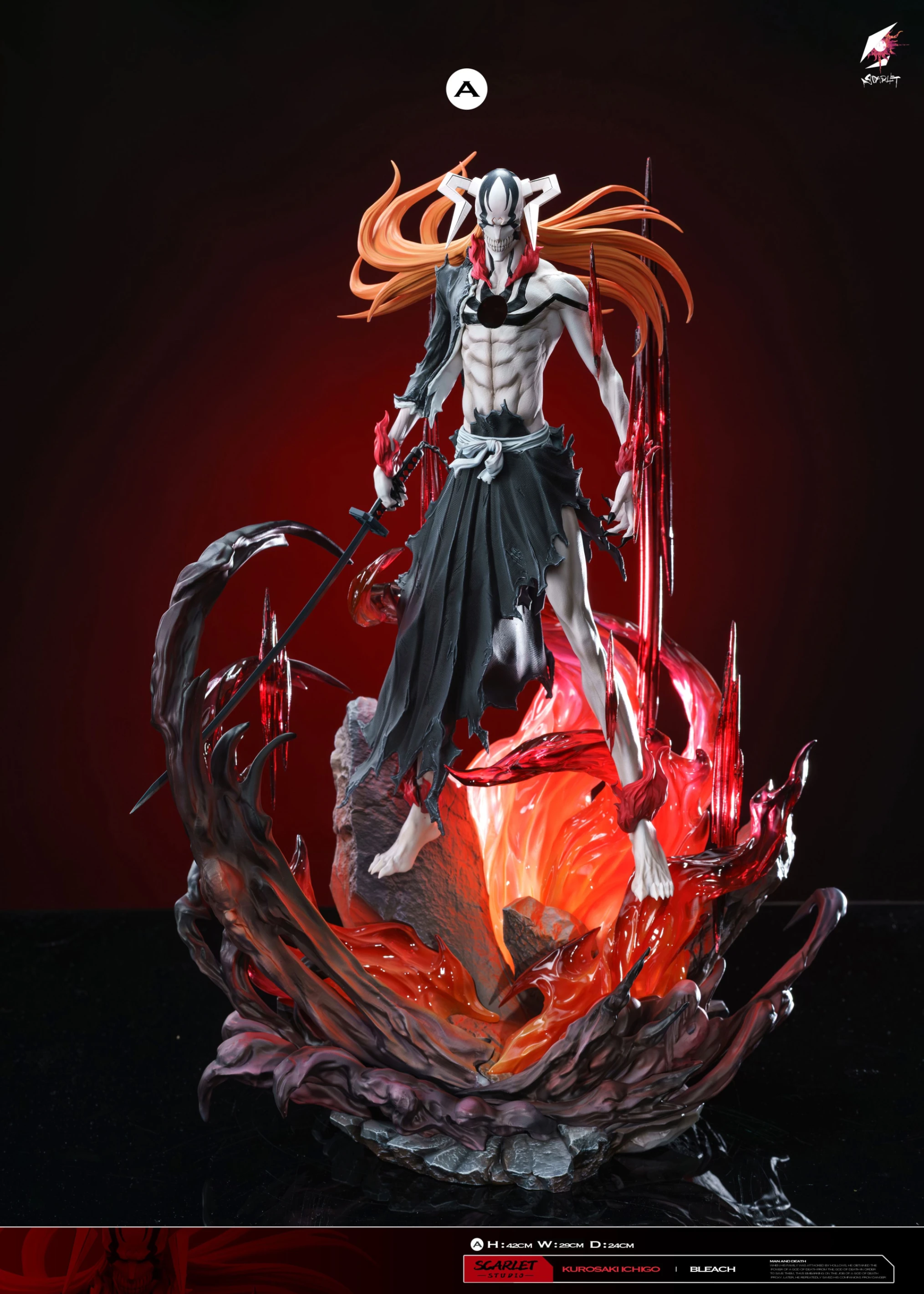 [預購]緋紅 死神 牛頭一護