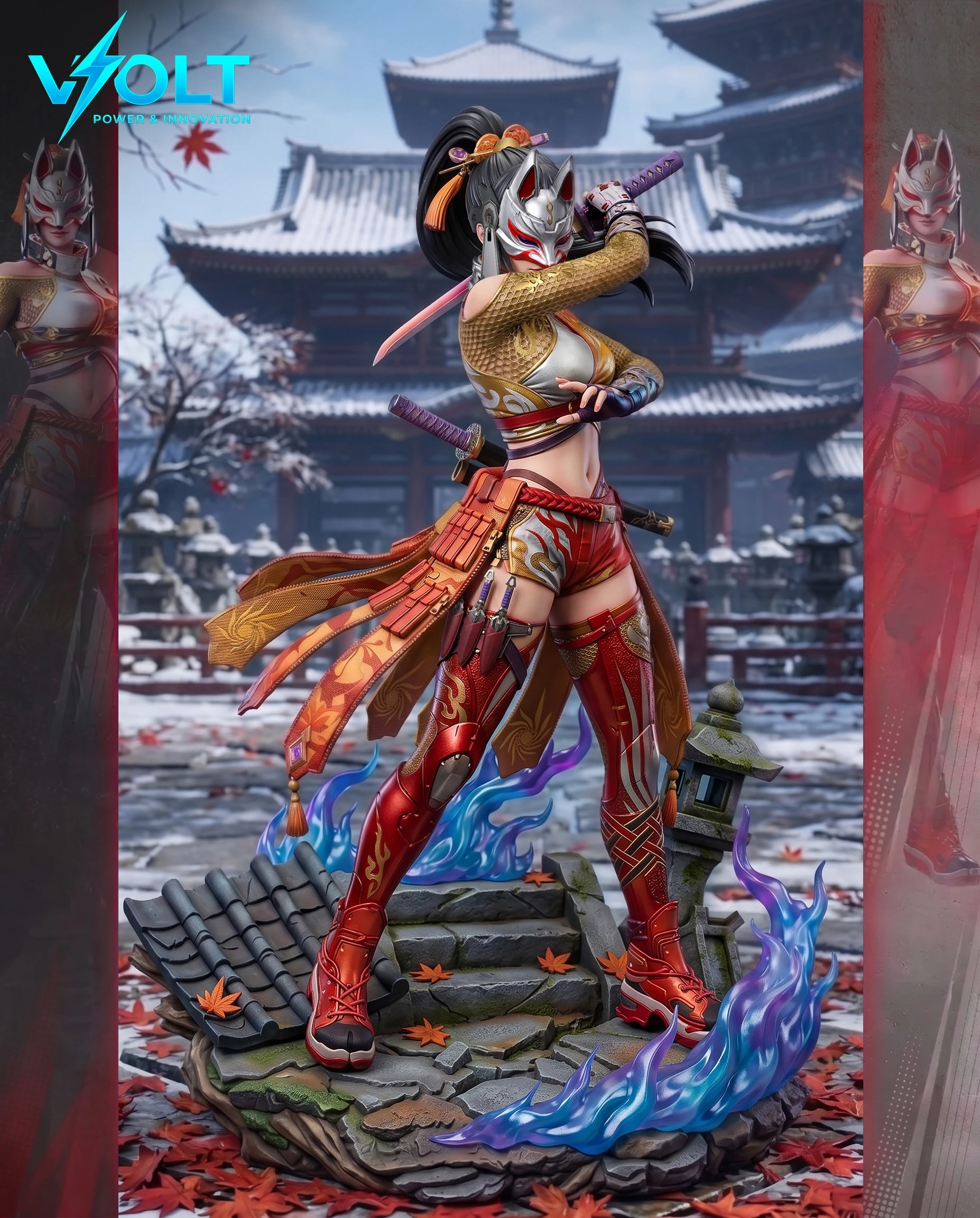 [預購]VOLT 鐵拳8 女忍者州光