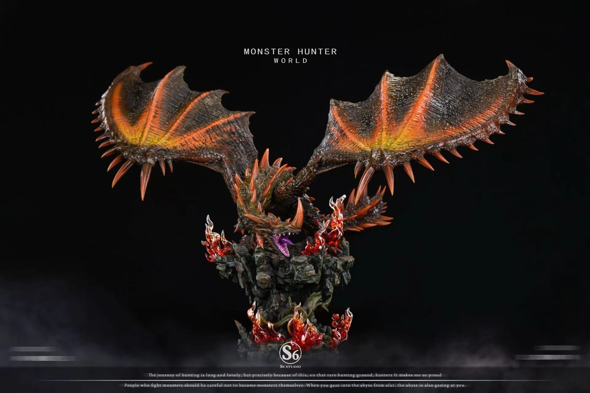 [預購]s6 魔物獵人 棘龍&茶棘龍