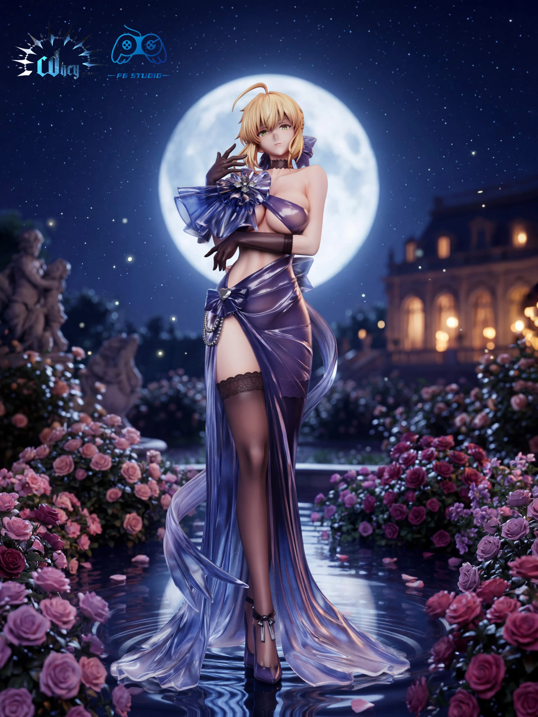 [預購]cdkey聯名PG Fate/stay night 晚禮服系列03-saber