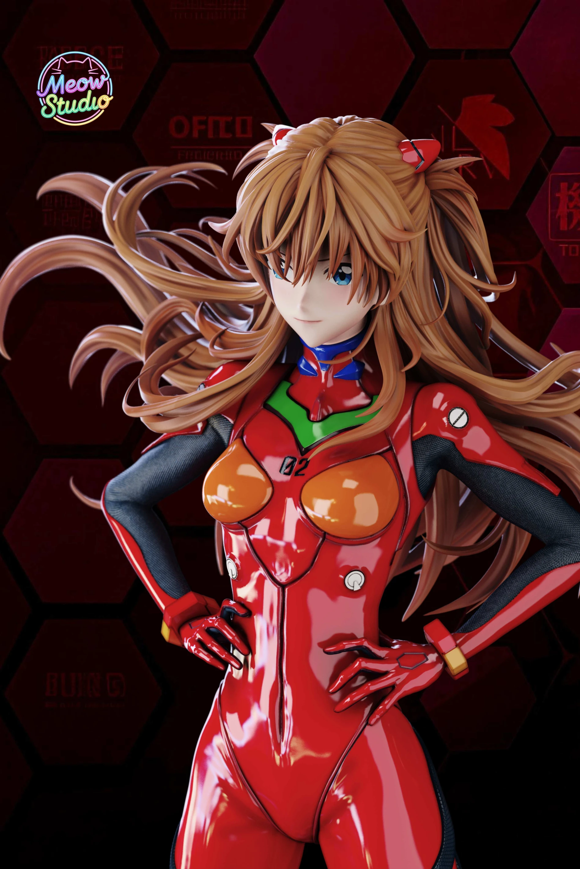 [預購]喵嗚 新世紀福音戰士 明日香 首次登場 戰鬥服