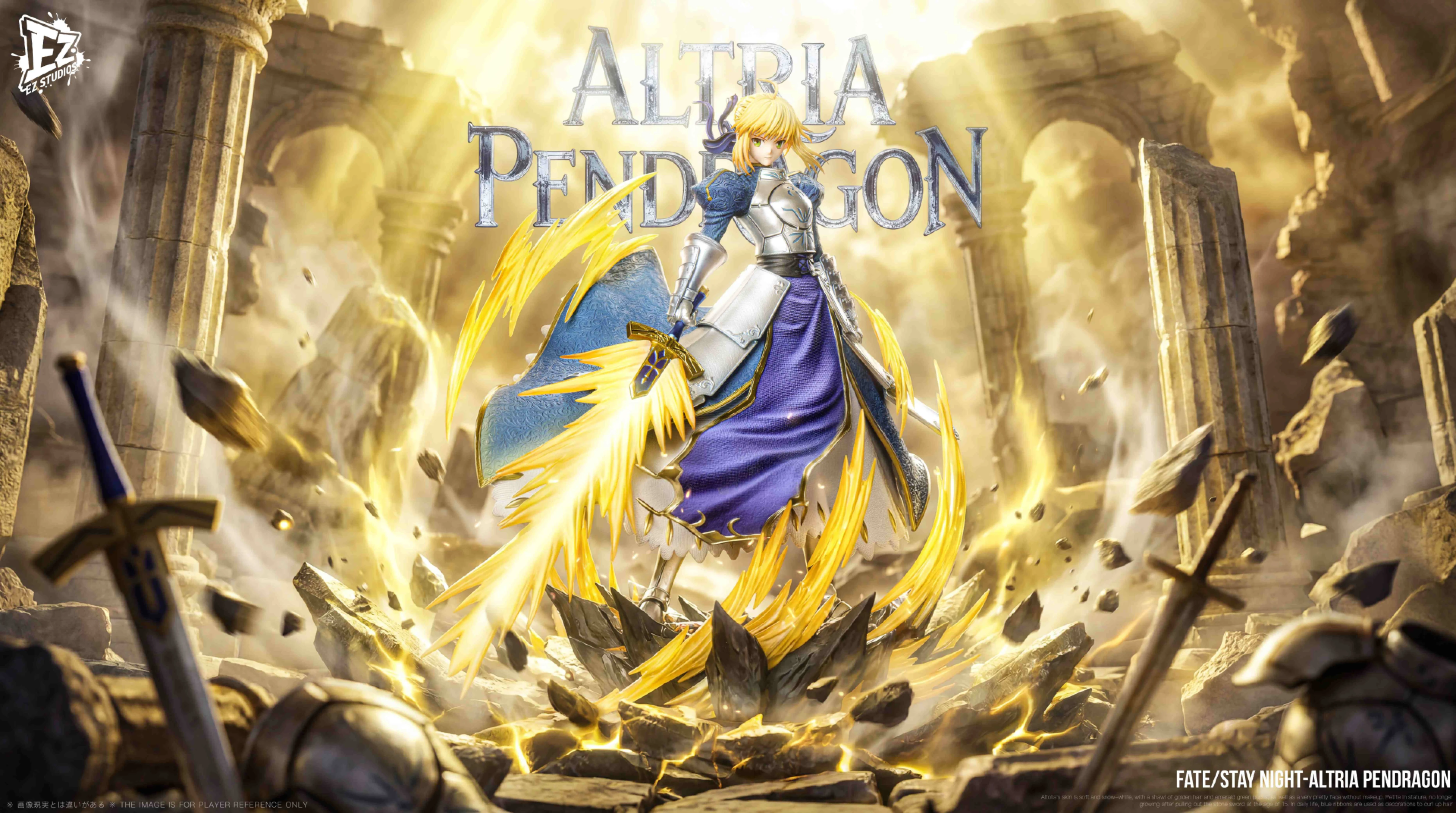 [預購]EZ Fate stay night 亞瑟王白呆saber