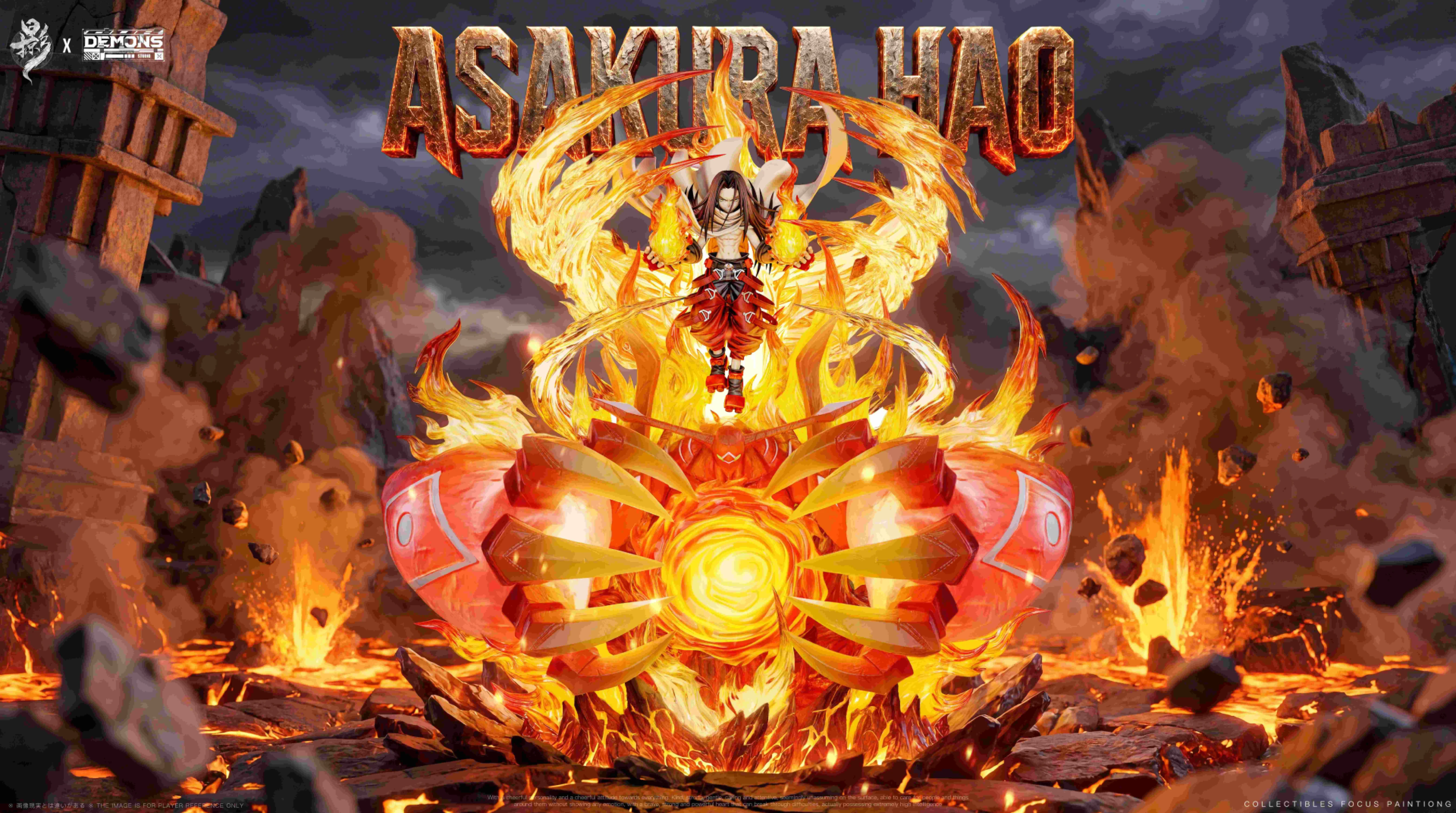 [預購]掠影studio X Demons studio 通靈王 收藏級雕像002 麻倉葉王