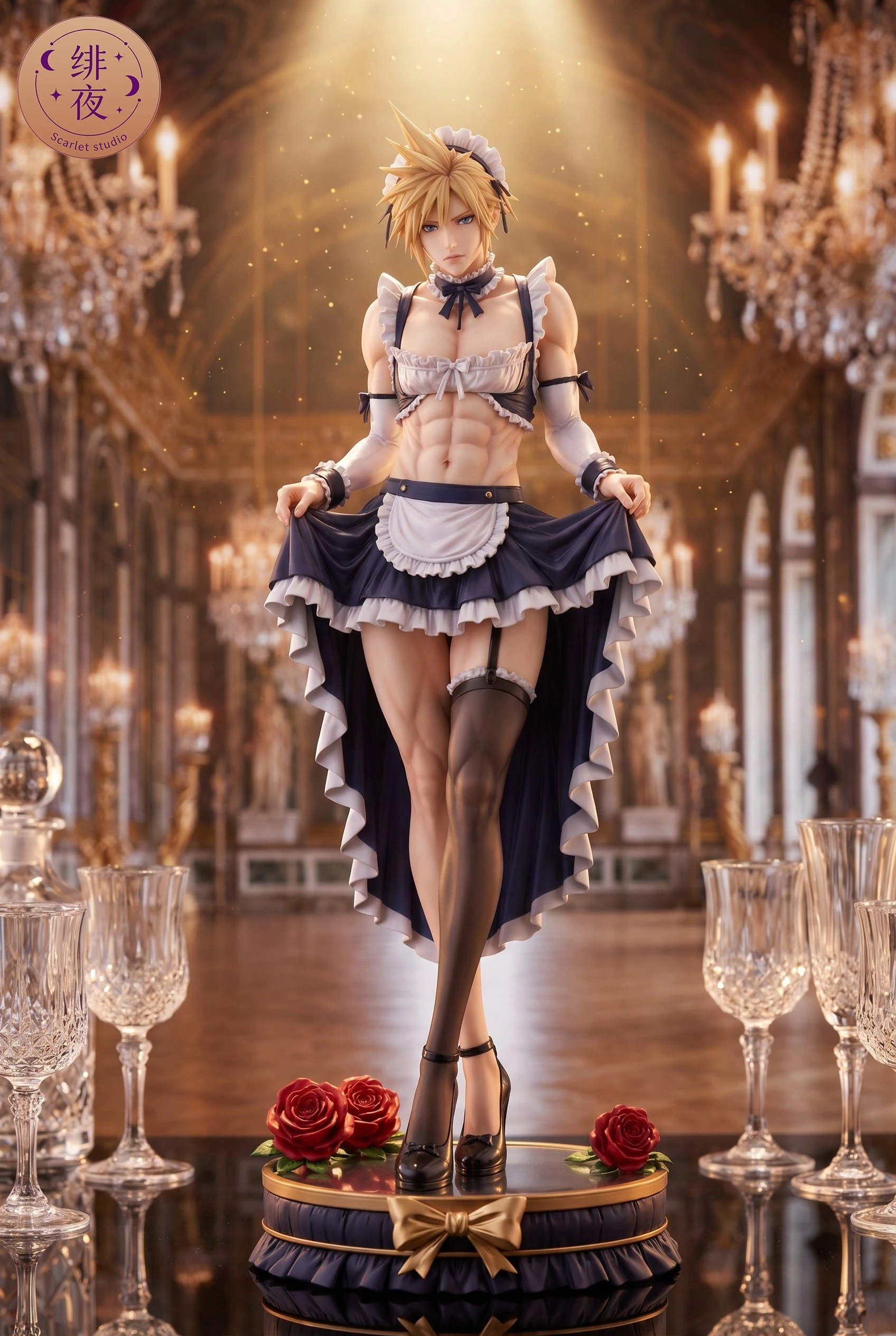 [預購]緋夜 Final Fantasy VII 女裝大佬 女僕克勞德