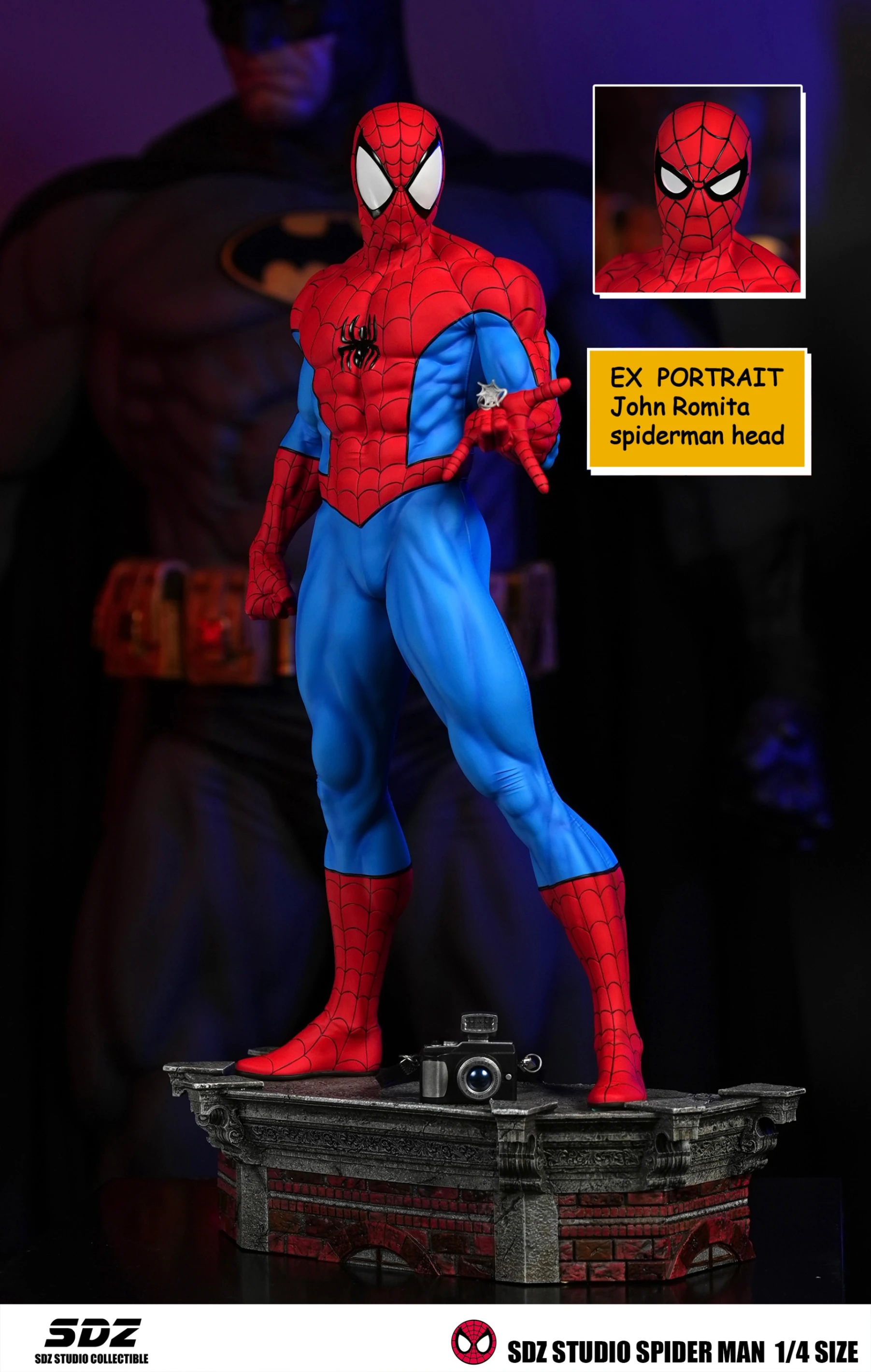 [預購]SDZ Marvel 蜘蛛人 1/4比例全身雕像