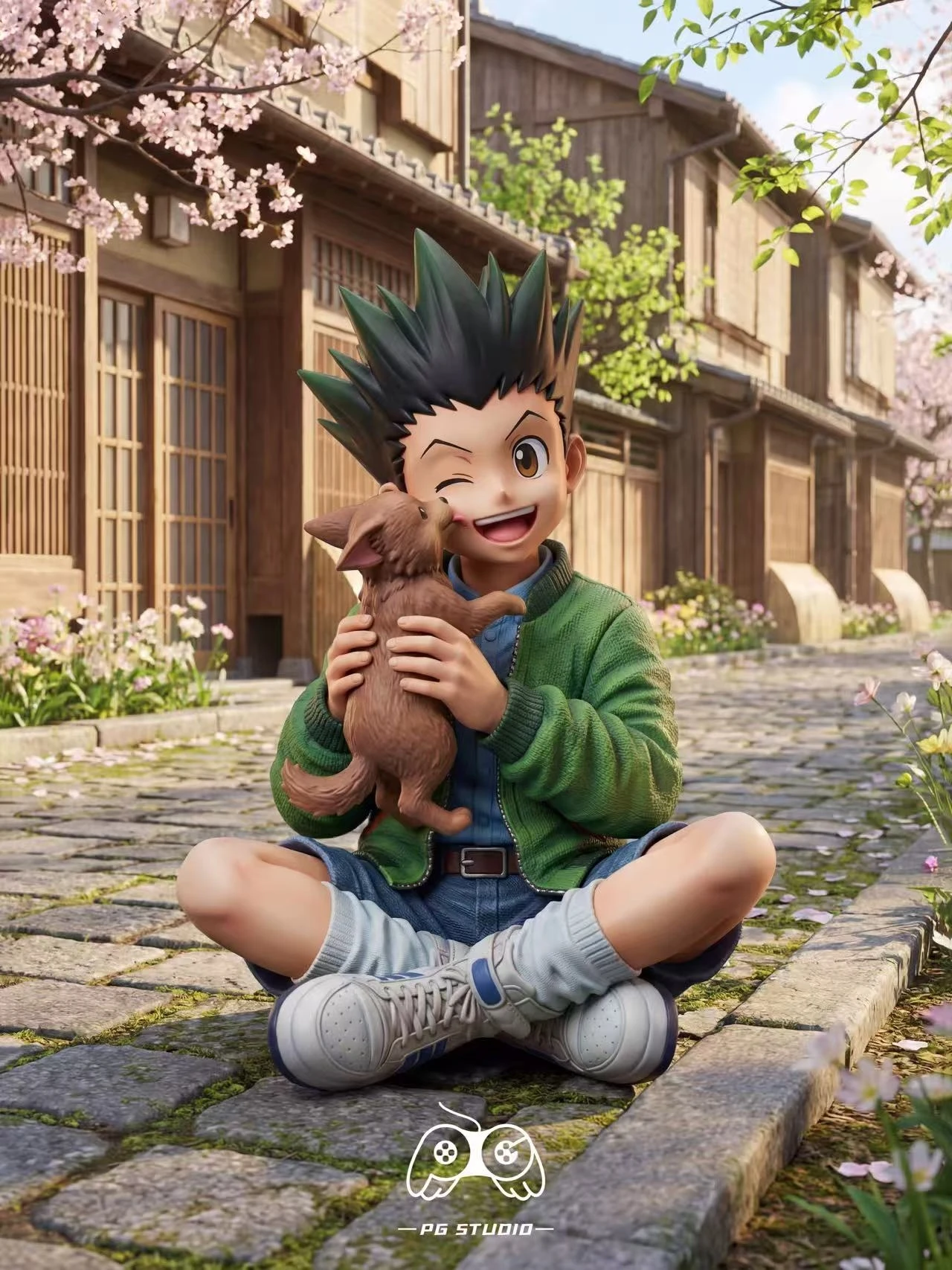 [預購]PG 獵人 抱狗小傑&抱貓奇犽