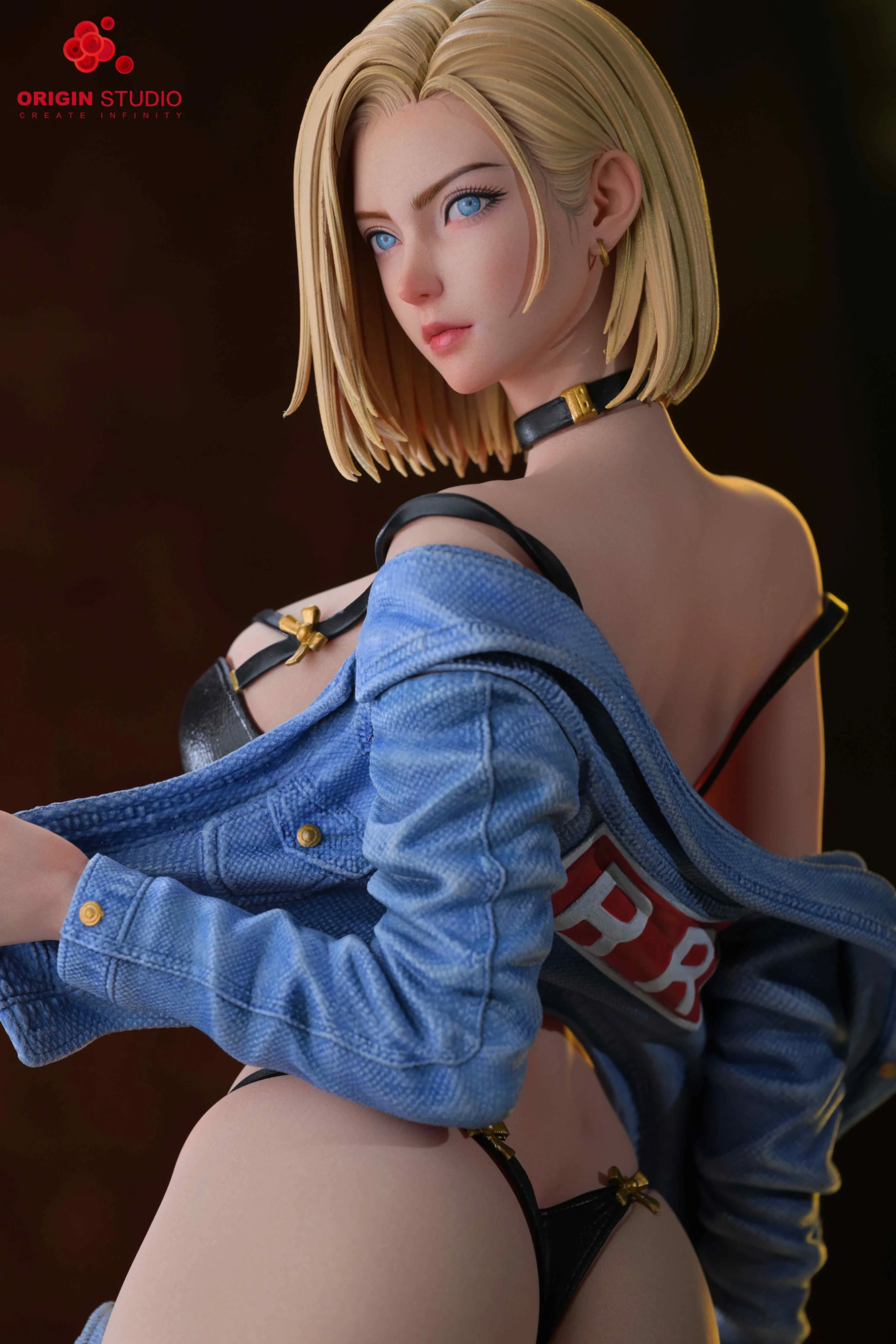 [預購]ORIGIN 七龍珠 輕雕像女性格鬥家3 18號