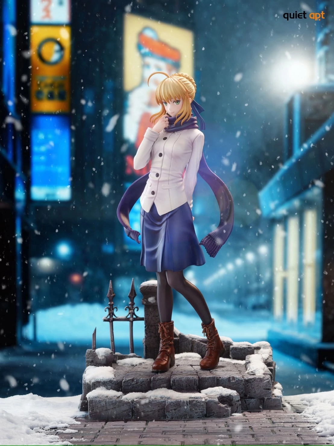 [預購]QuietArt Fate 阿爾托莉雅 冬夜Saber