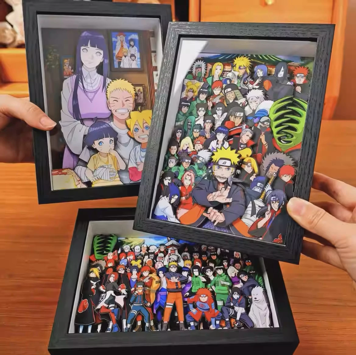 [現貨/預購]NICE 火影忍者 NARUTO 3D立體手工裝飾畫