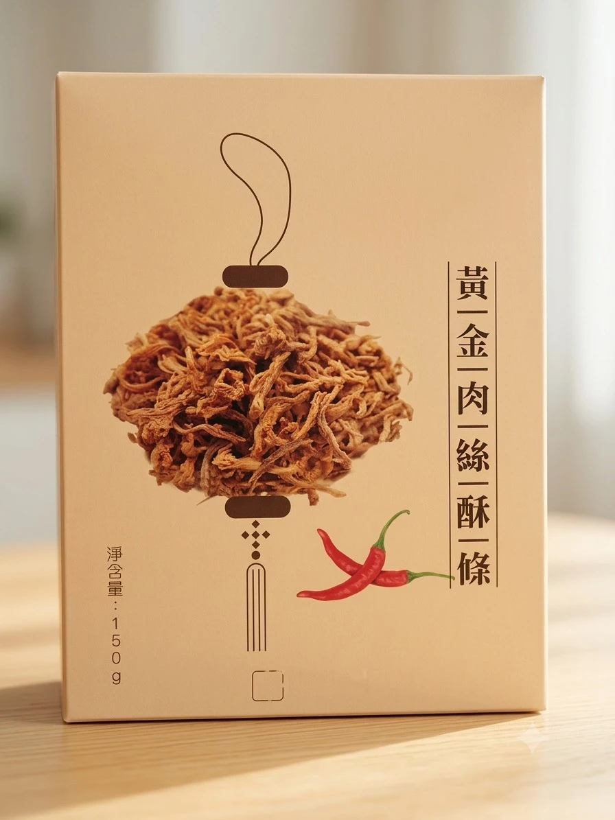黃金肉絲酥條150g