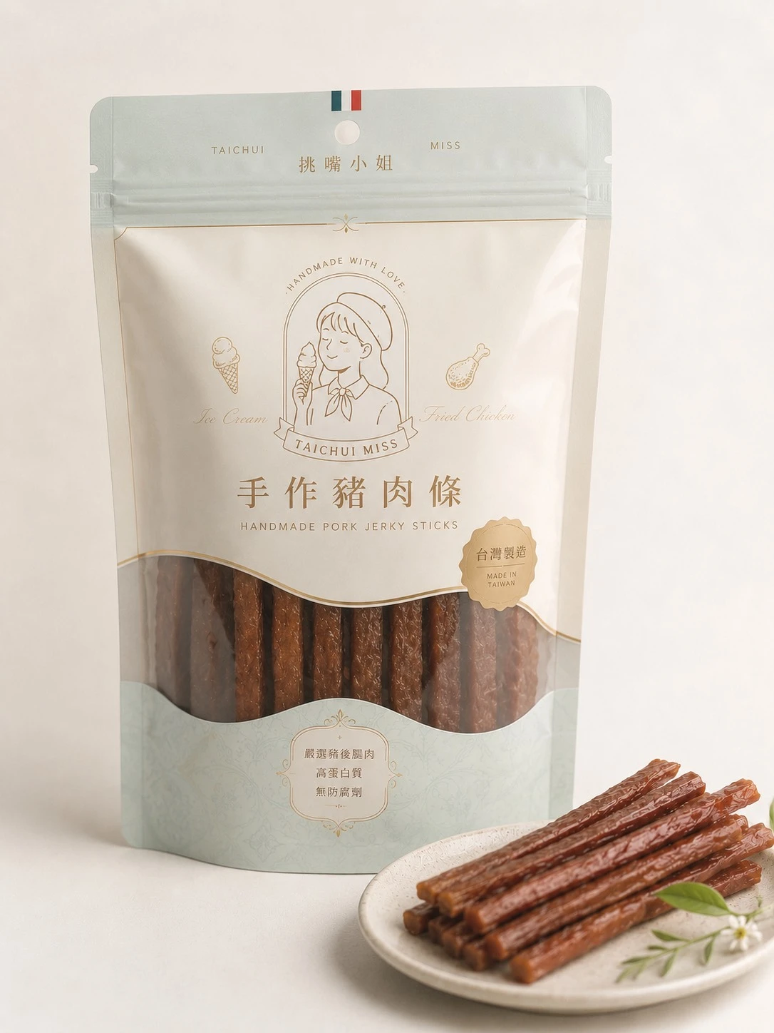 黑胡椒豬肉乾150g
