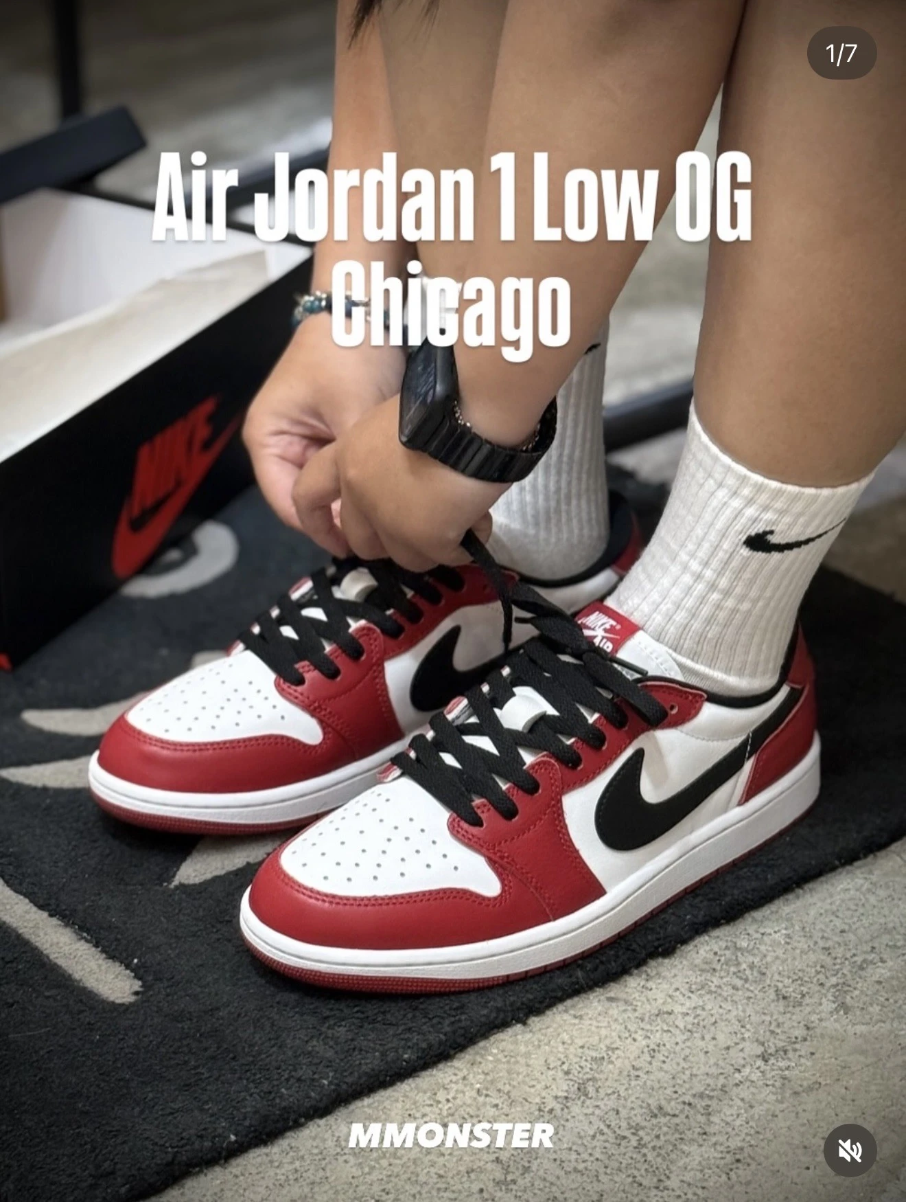Air Jordan 1 Low OG ‘Chicago’芝加哥 HQ6998-600