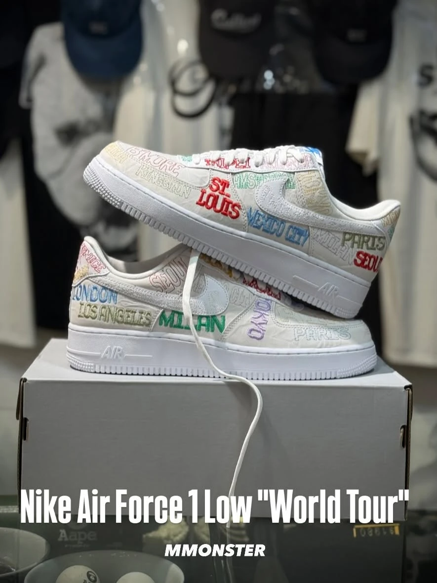 Nike Air Force 1 Low “World Tour”  II1549-100