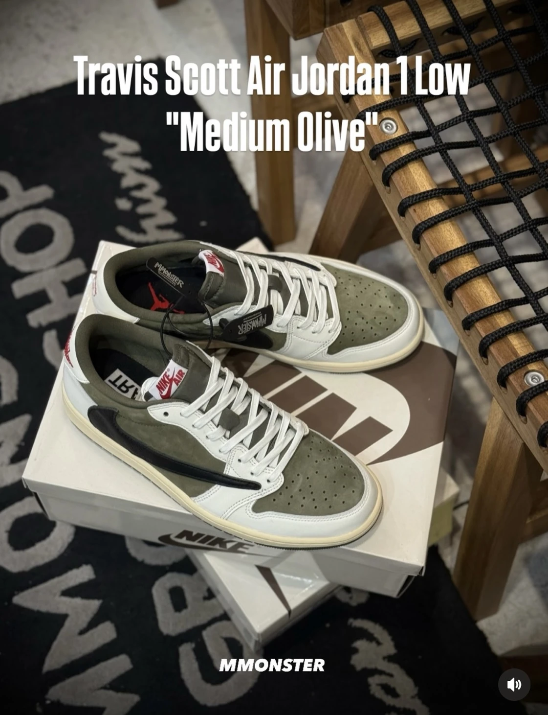 Travis Scott x Air Jordan 1 Low OG Medium Olive 反轉橄欖綠 男鞋 DM7866-200