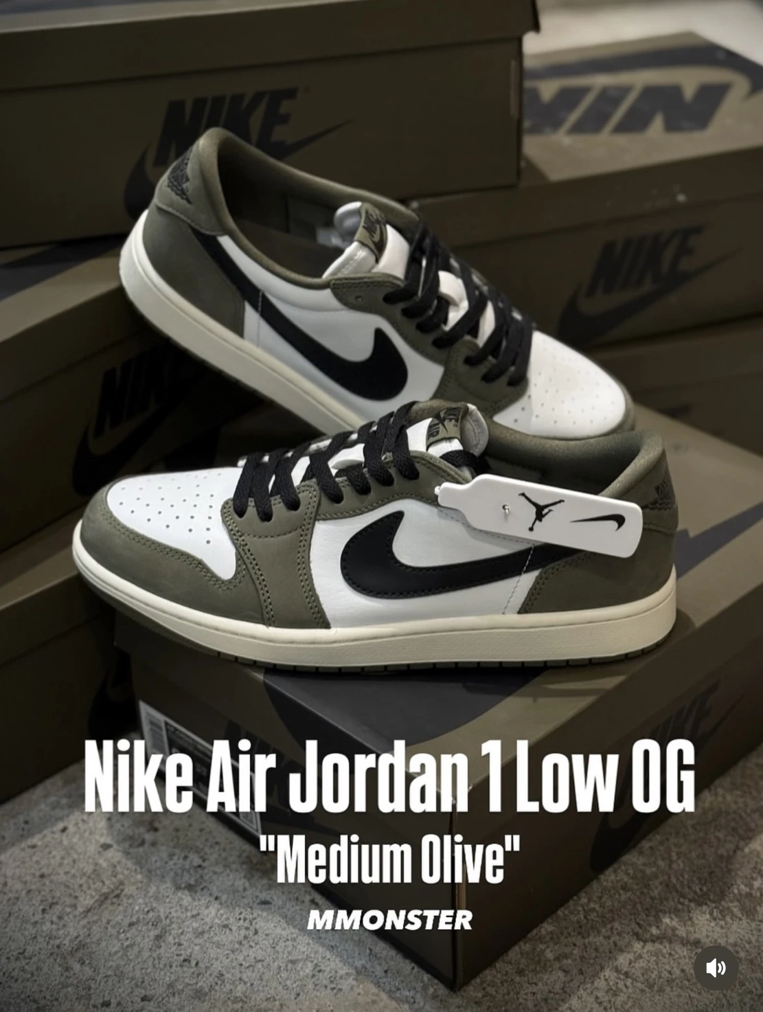 Air Jordan 1 Low OG 'Medium Olive' 橄欖綠 麂皮 HQ6998-200