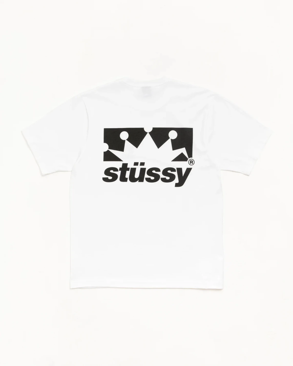 STUSSY BOX CROWN 皇冠 白色 黑色