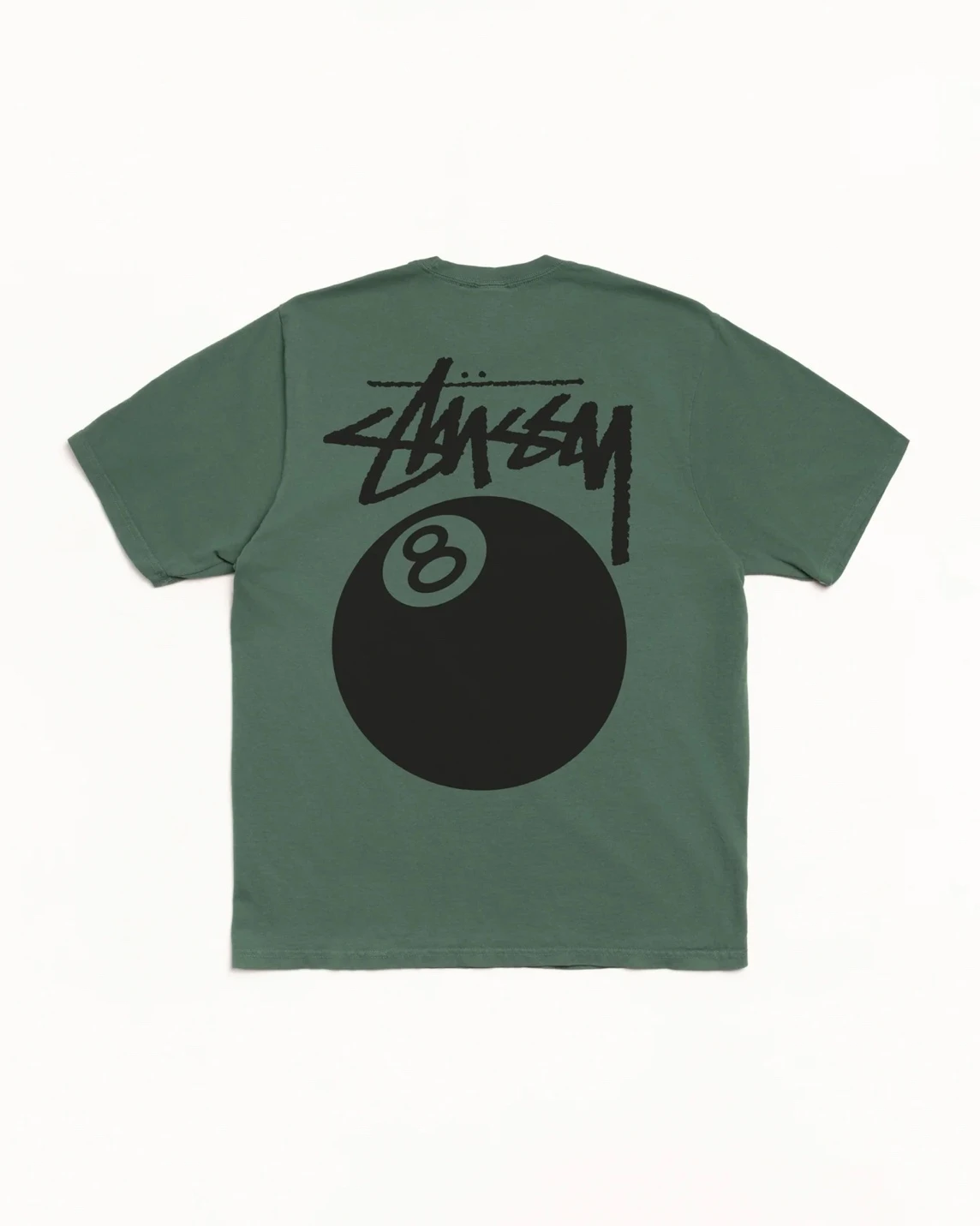 STUSSY SHARK TEE PIGMENT DYED 鯊魚短Tee