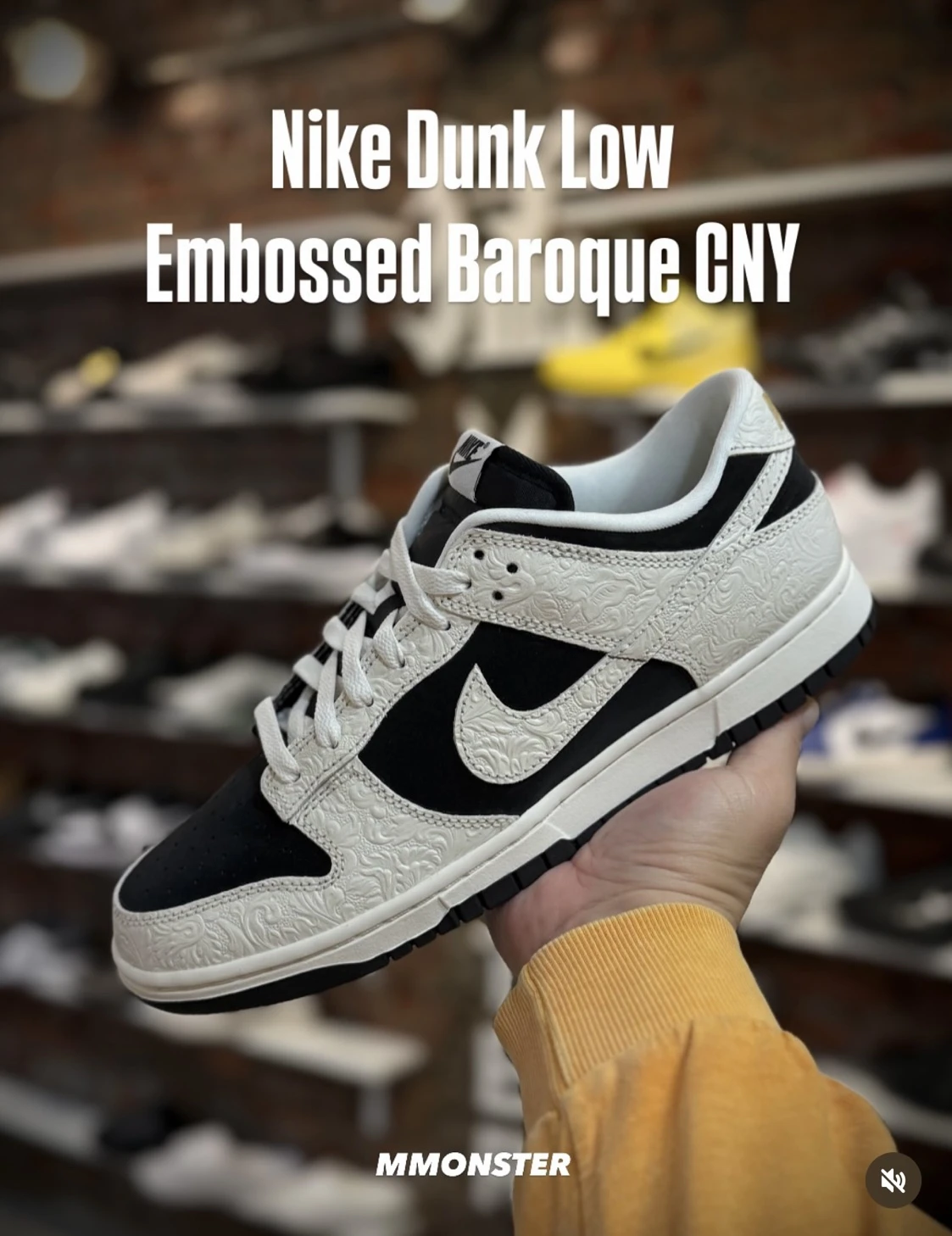Nike Dunk Low "Embossed Black Sail" 浮雕 反轉熊貓 馬年限定 IF3944-001