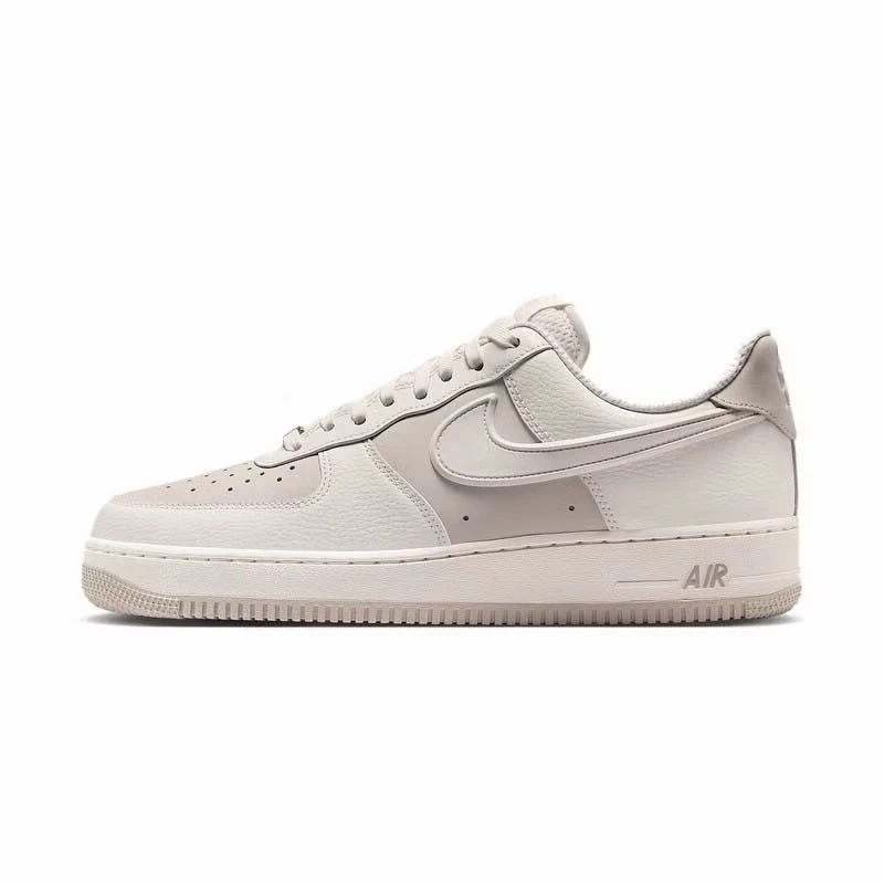 Nike Air Force 1 07 LV8 拼接 荔枝皮 骨白 米白色 男鞋 IR1475-133