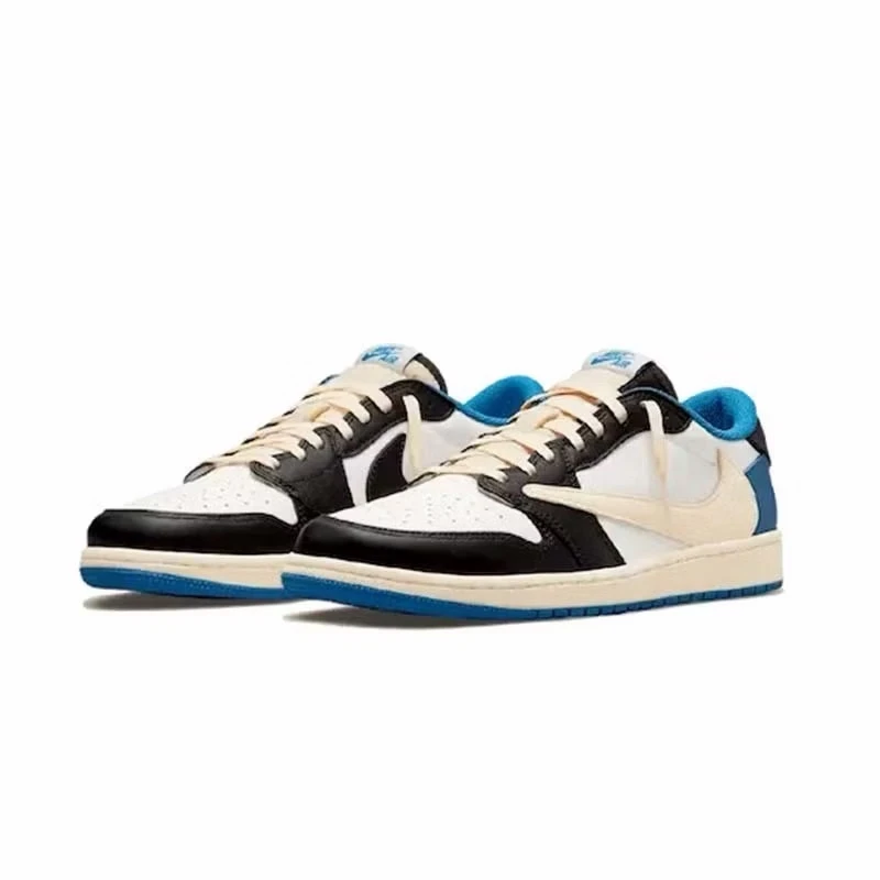Air Jordan 1 Low Fragment x Travis Scott 藤原浩 閃電 DM7866-140