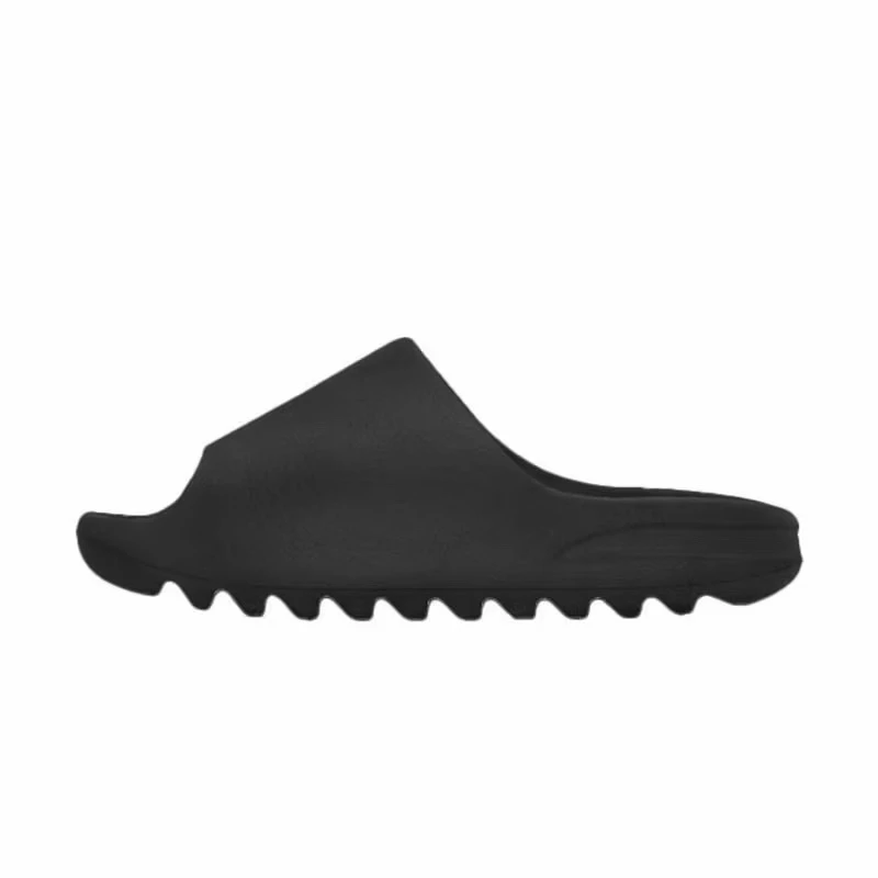 Yeezy slide 肯爺 軟底 拖鞋 黑色 YS-01 BLACK