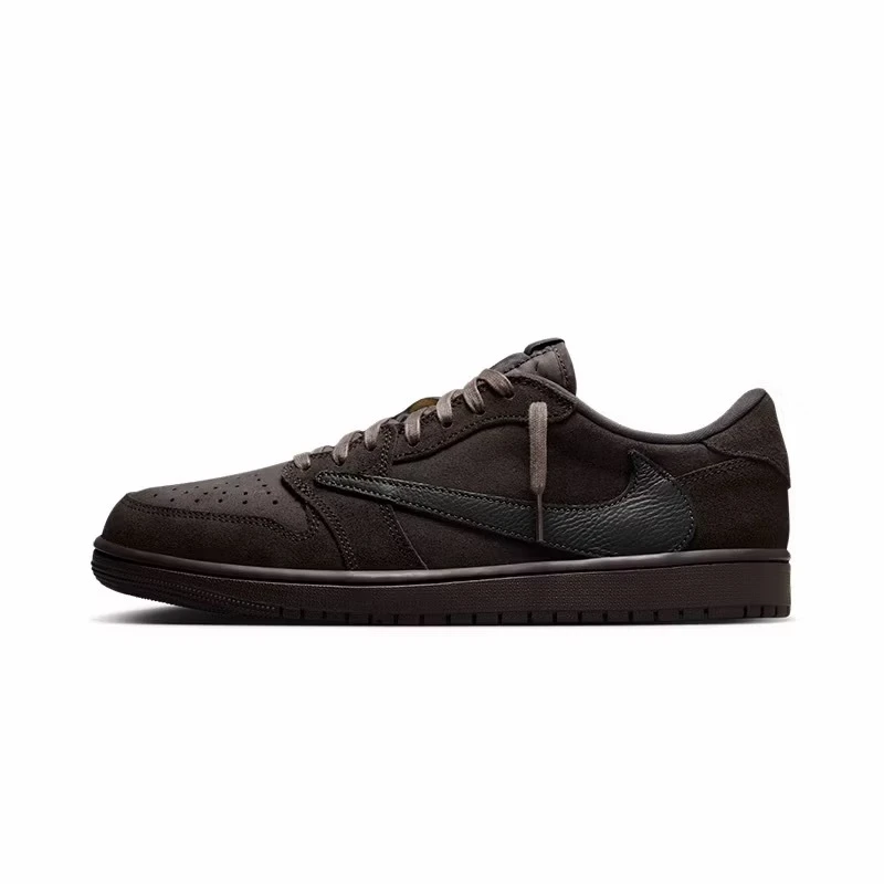 Travis Scott x Air Jordan 1 Low Velvet Brown 聯名倒鉤 DM7866-202