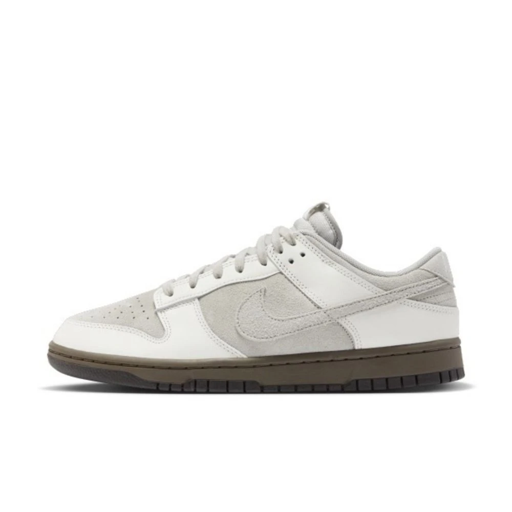 NIKE DUNK LOW 礦石灰 灰色 咖啡底 麂皮 男鞋 FD9746-001