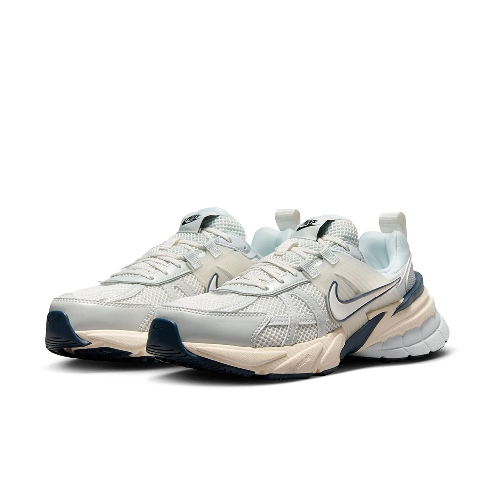 NIKE 慢跑鞋 女鞋 運動鞋 緩震 W V2K RUN 白藍 FD0736-004