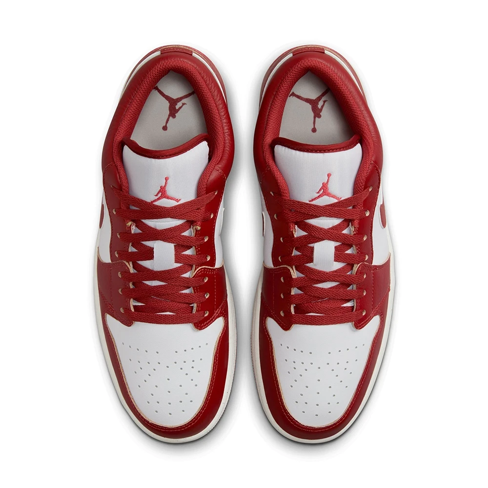 NIKE 休閒鞋 男鞋 運動鞋 AJ1 喬丹 AIR JORDAN 1 LOW SE 紅白 FJ3459-160