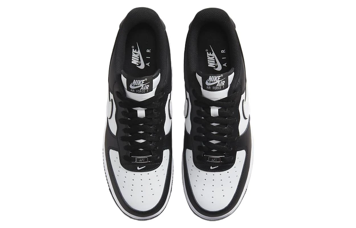 Nike Air Force 1 Panda 皮革 休閒 減震 板鞋 白黑 休閒鞋 DV0788-001