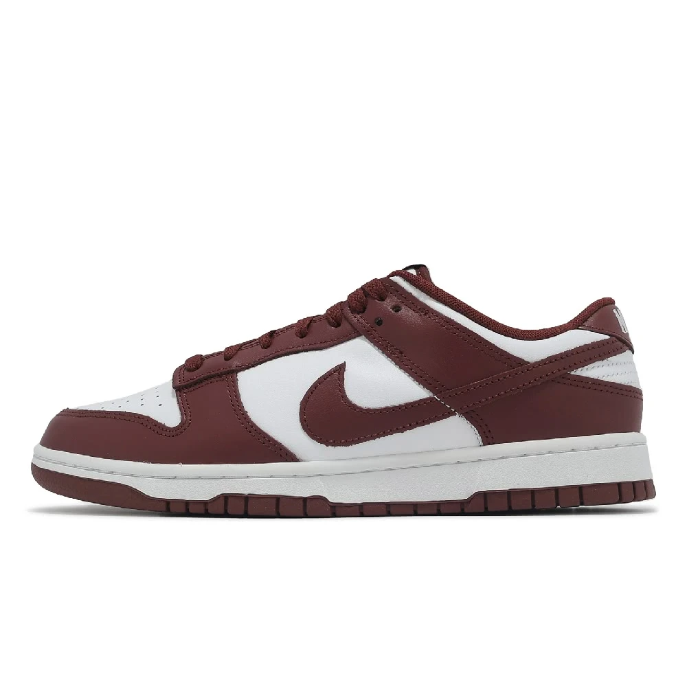 NIKE Dunk Low 男鞋 酒紅 白 低筒 經典DV0833-115