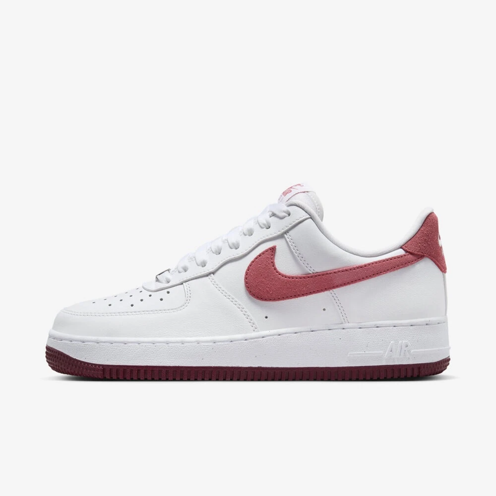Nike W Air Force 1 '07  麂皮白紅  FQ7626-100