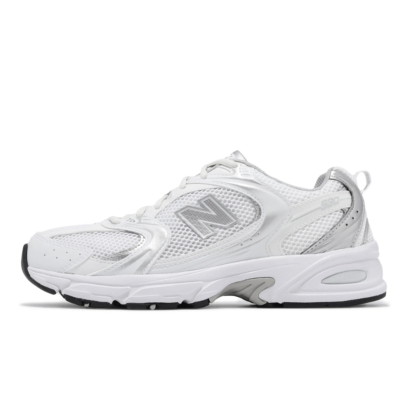 New Balance 休閒鞋 530 男鞋 女鞋 白 銀 皮革 網布 透氣 吸震 復古 NB 情侶鞋 MR530EMA