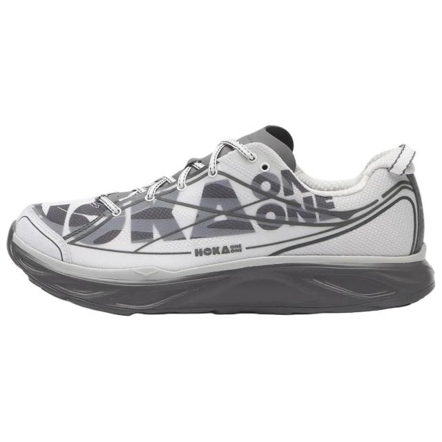 HOKA ONE ONEHOKA ONE ONE HUAKA PRO 戶外跑步鞋 男女同款 白灰 1176672-CTLL 