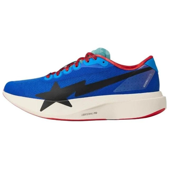 Adidas × A BATHING APE Adizero Evo SL 舒適貼合 鴛鴦配色跑步鞋 男款 藍綠色 KJ5749