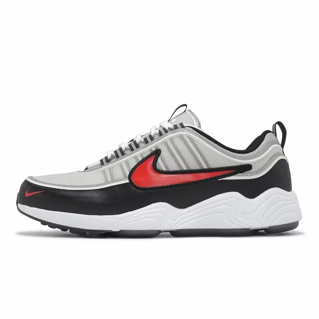 Nike Air Zoom Spiridon 男鞋 銀 紅 復古 氣墊 II1161-095