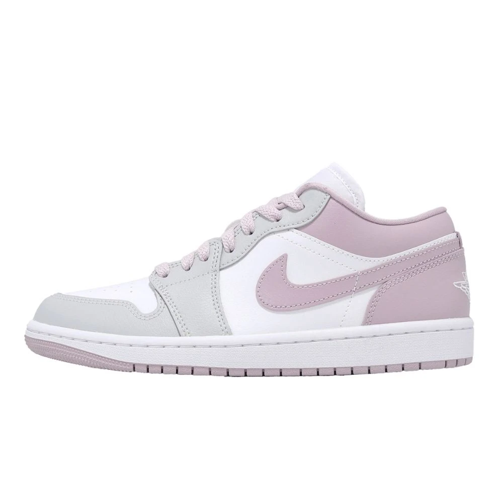 Nike 休閒鞋 W Air Jordan 1 Low 女鞋 男鞋 粉紅灰 喬丹 AJ1 DC0774-606