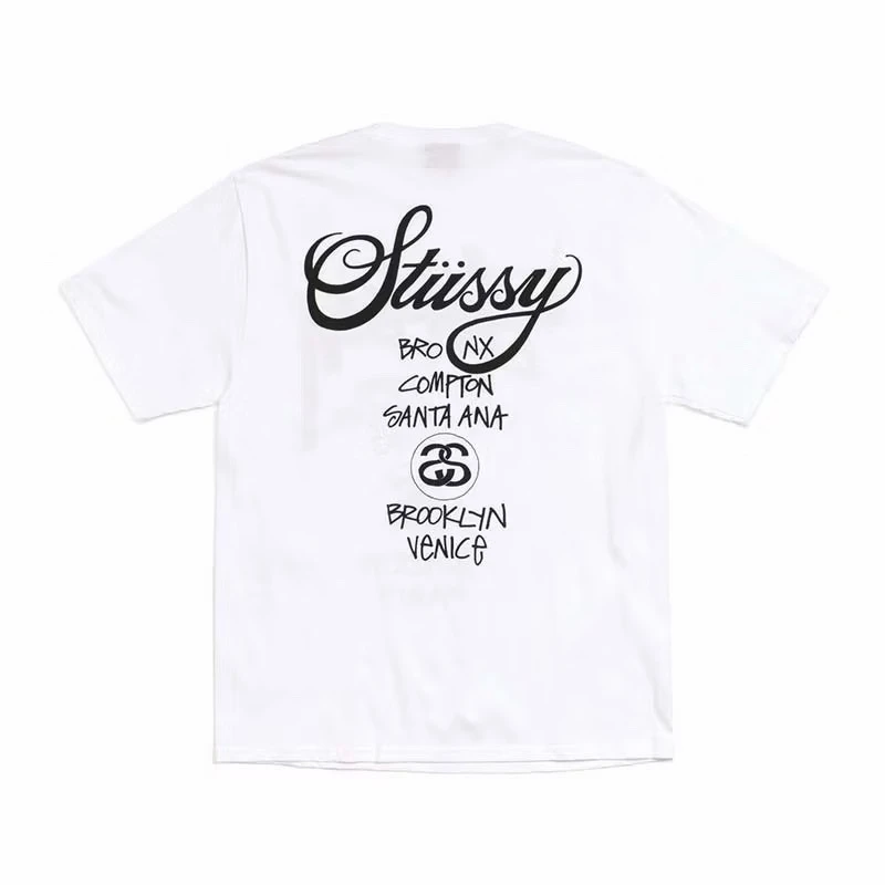 Stussy World Tour Tee 世界巡迴 短袖 白色