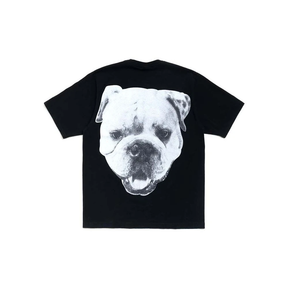Stussy Big Dog Stone Washed Tee White 鬥牛犬 短袖上衣 黑色