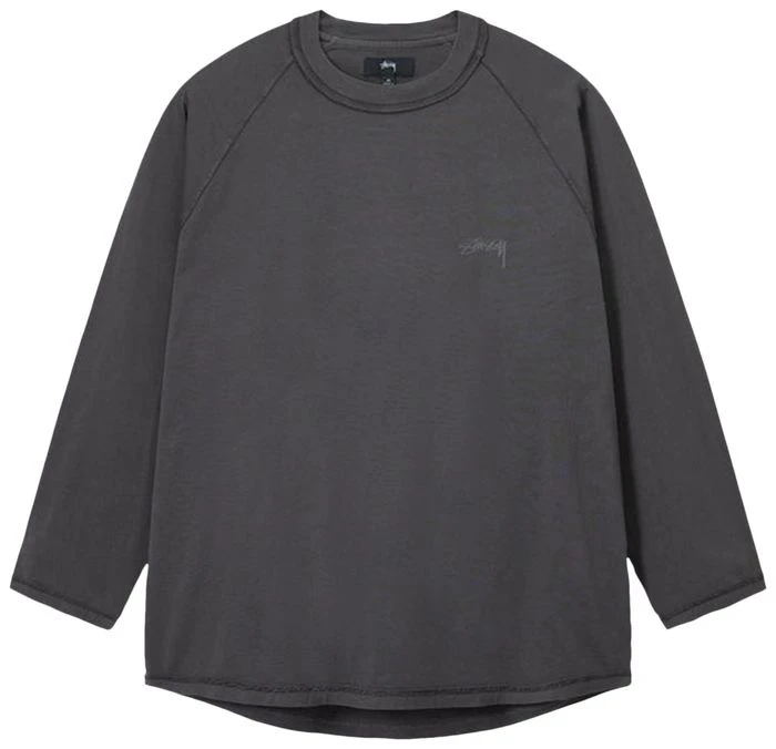 Stussy Inside Out Raglan Faded Black