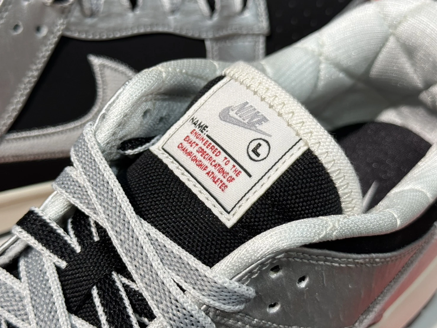 Nike Dunk Low Retro 銀黑 紋理感 復古 IM4413-001