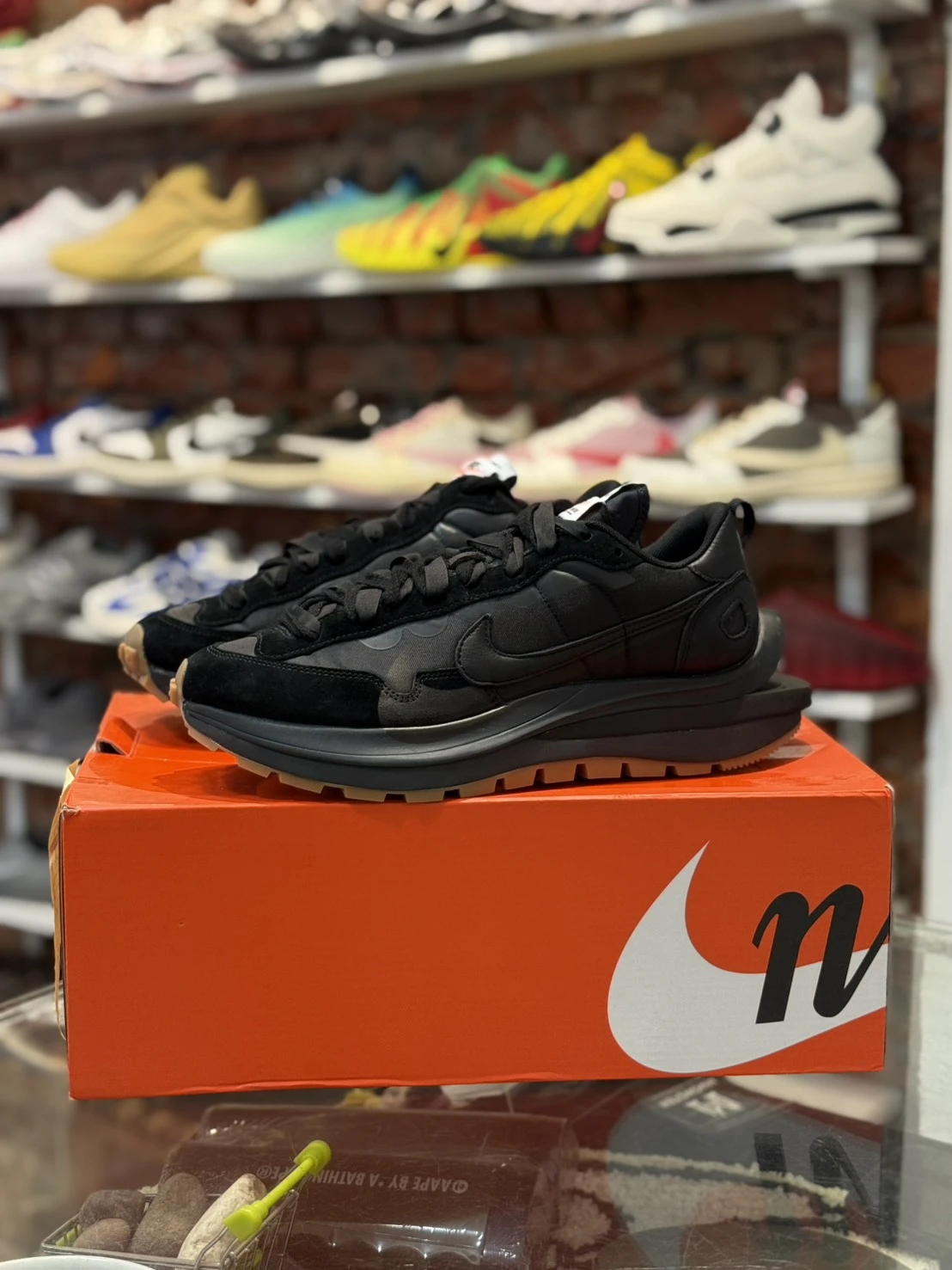 Sacai x Nike Vaporwaffle Sail Gum 黑生膠 黑魂 解構鞋 DD1875-001