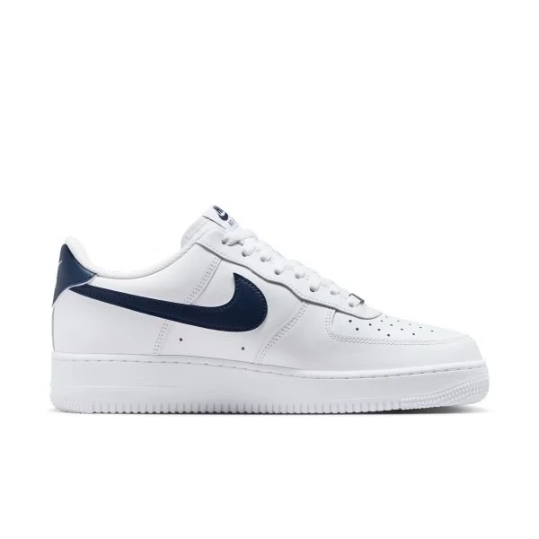 Nike Air Force 1'07 深藍勾 白鞋 復古 空軍一號 FJ4146-119