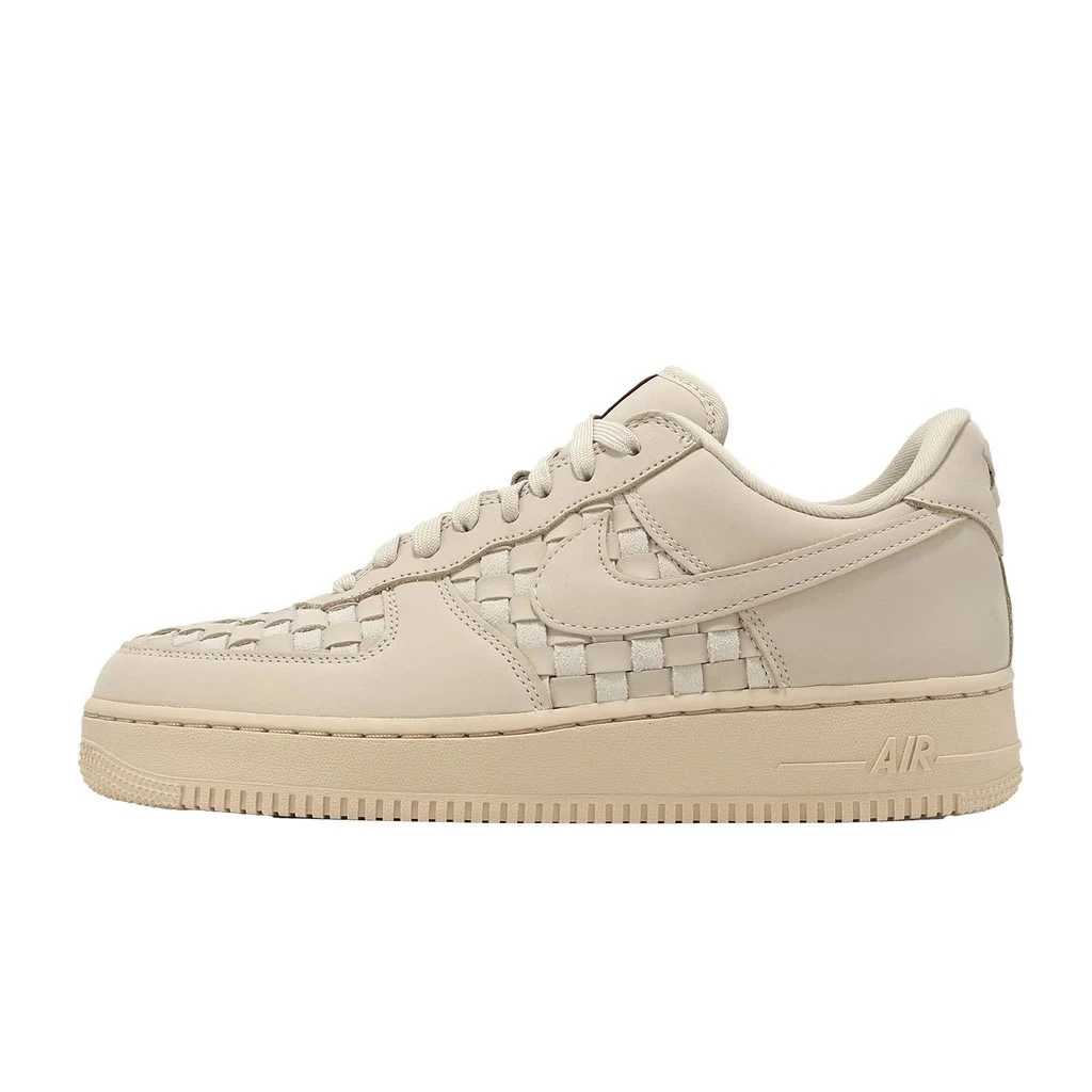 Nike Air Force 1 Retro PRM ESS 男鞋 卡其 編織 IM5755-100 