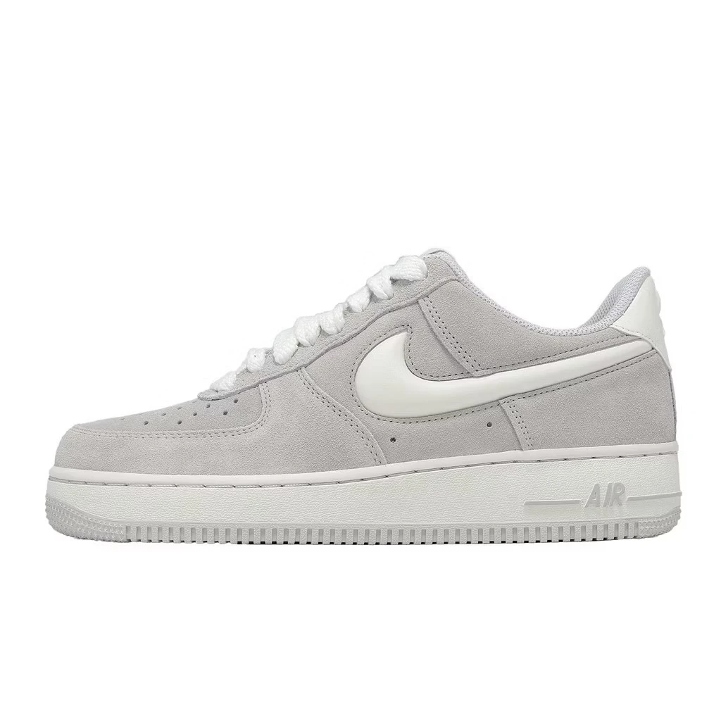 Nike Air Force 1 07 LV8 男鞋 灰 經典 麂皮 AF1 IU7592-078 