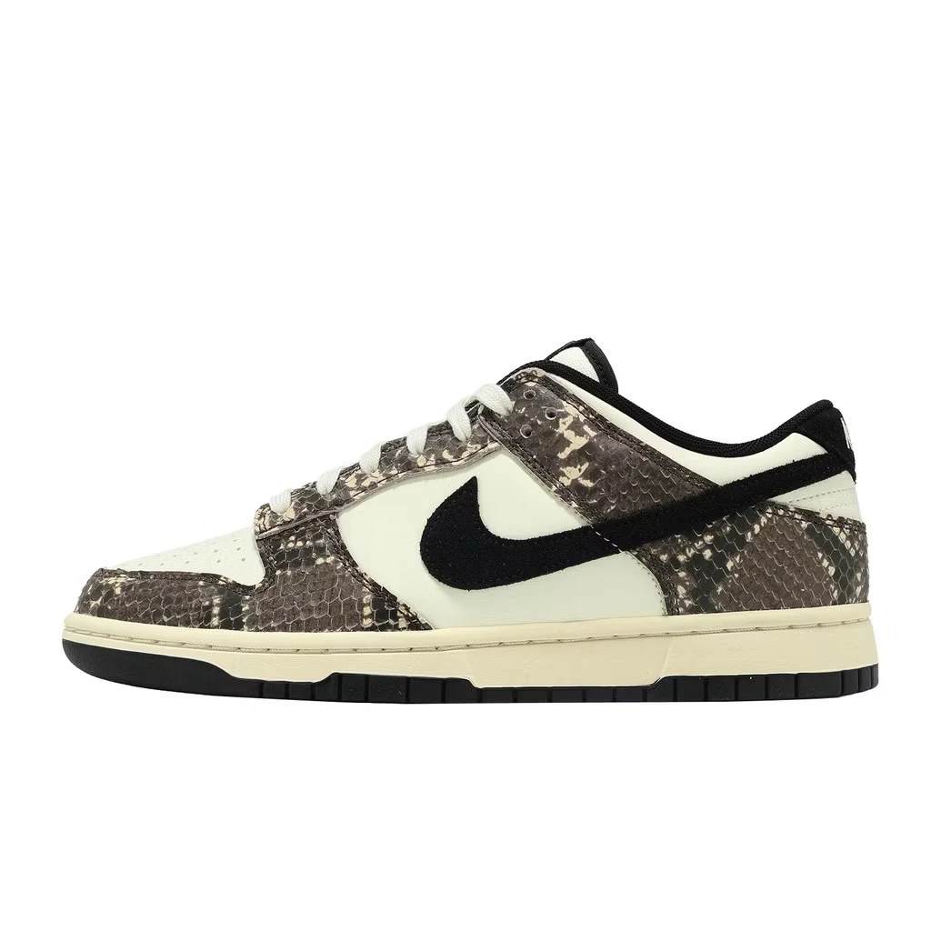 Nike Dunk Low Retro 男鞋 米白 蛇紋 復古 經典 IO1616-002
