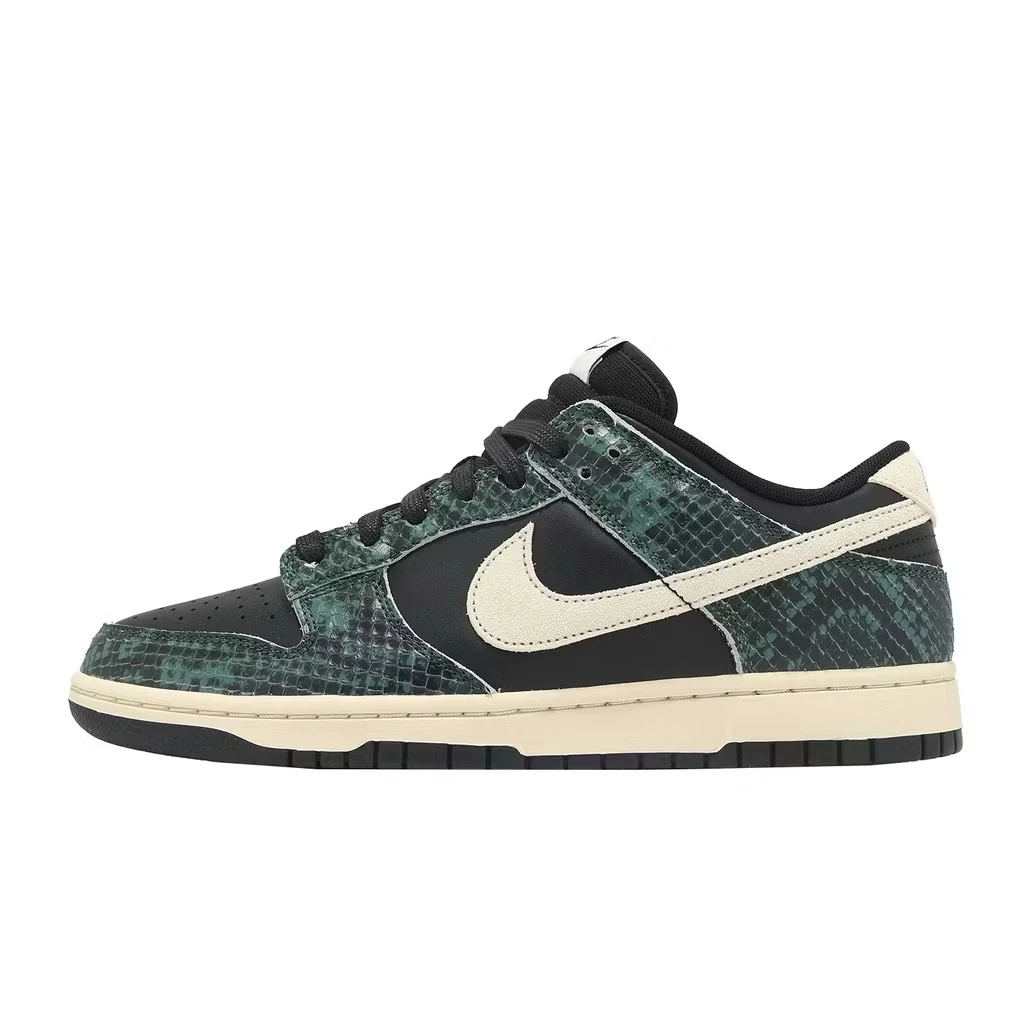 Nike Dunk Low Retro 男鞋 黑 蛇紋 復古 經典 IO1616-001 
